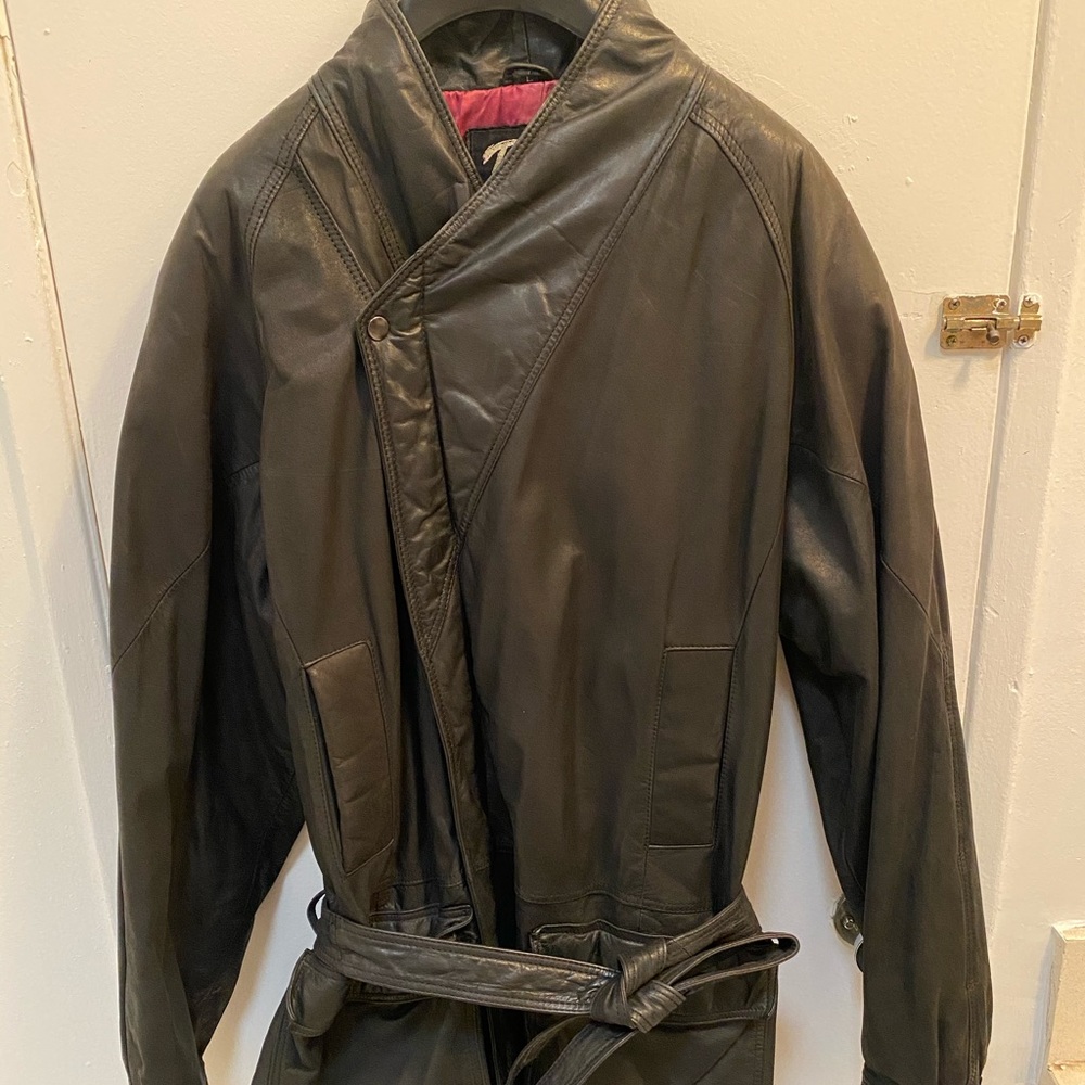 Prègo by RNL Black Leather Jacker